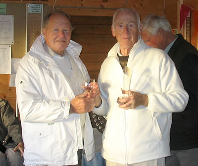 Stephen Read winner of the Trophy for Positive Play